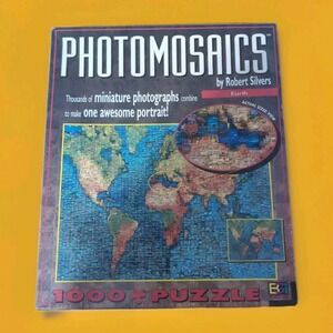 Photomosaics EARTH by Robert Silvers Jigsaw Puzzle - 1,000 pieces Factory Sealed